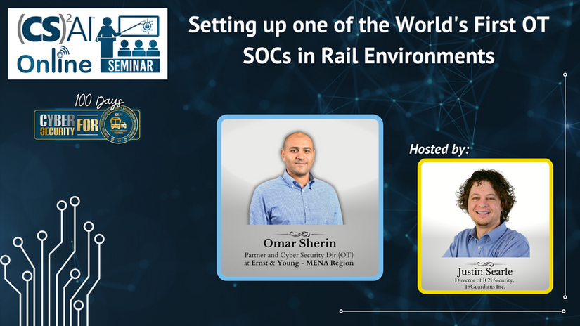 Setting up one of the World's First OT SOCs in Rail Environments